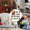 Christmas Dog Advent Calendar 24 Days Acrylic Ornament for Tree Decor Festive Countdown Surprise