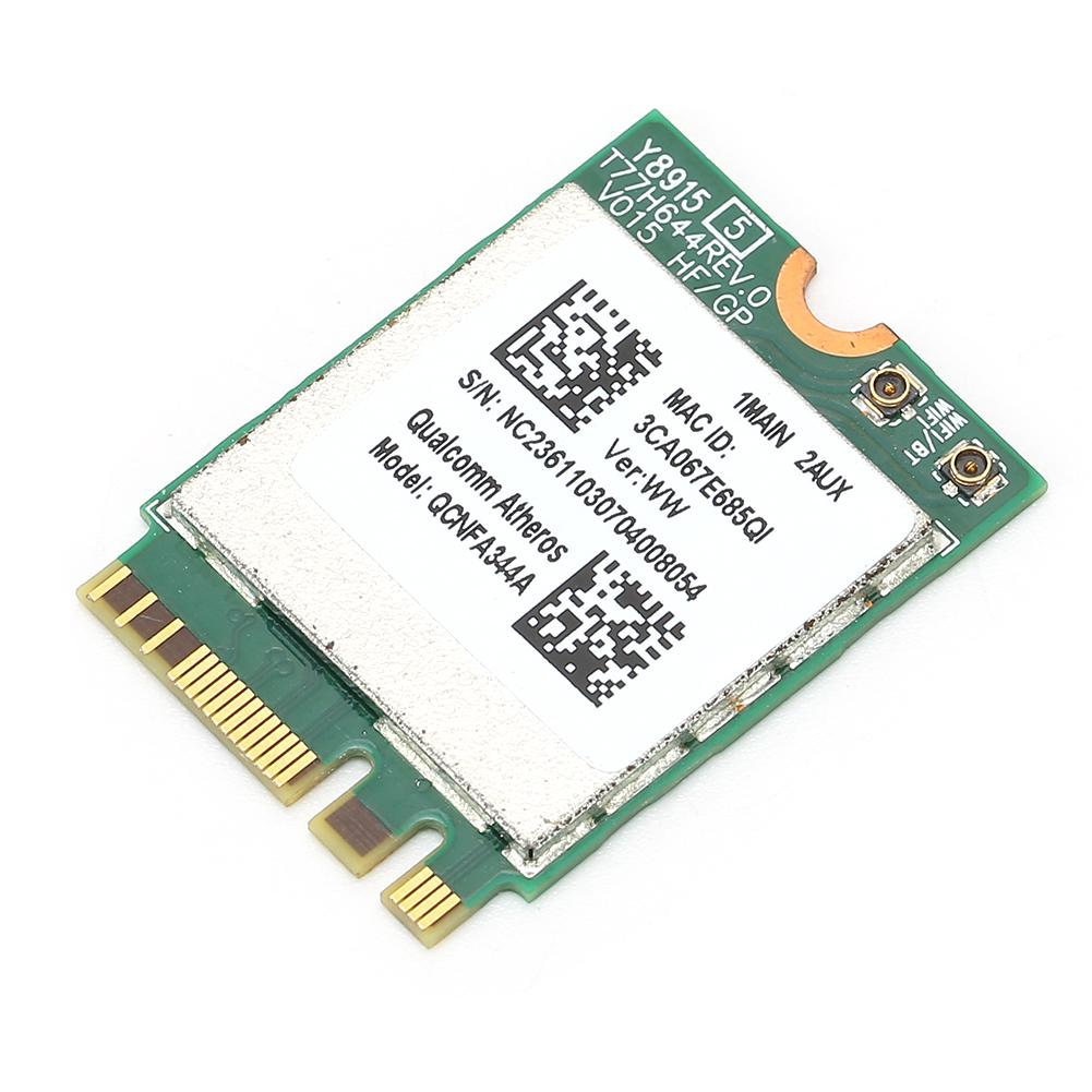 DualBand Wireless Network Card QCNFA344A WiFi for Bluetooth Chip Model Wirefree Module for Windows