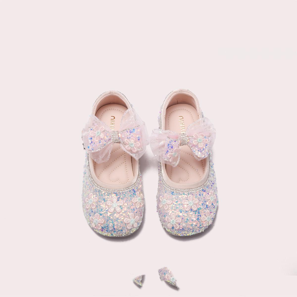 

Children Shoes Spring New Girl s Leather Shoe Soft soled Girl Princess Shoe Anti slip Girl Single Shoes Girl Shoes zapatos niña 23insole14.7cm розовый