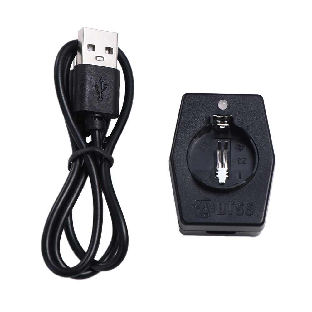 Type-C portknappbatterilader for LIR2032 2025 2016 knappbatteri