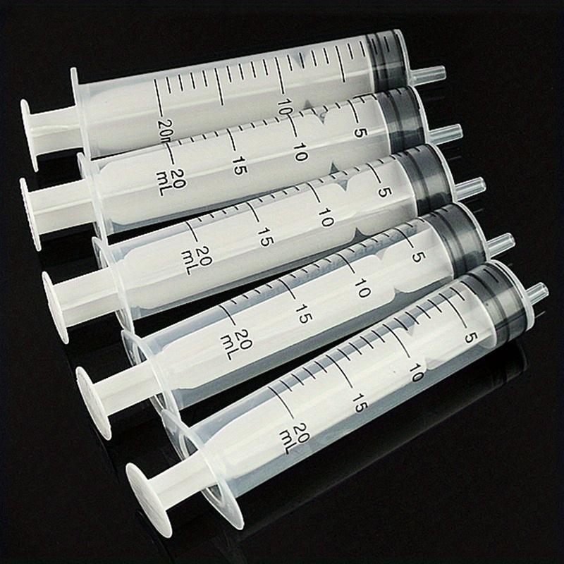 1pcs Plastic Syringe Liquid Lubricant Measuring Tool 20 ml