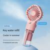 Portable Handheld Misting Fan Colorful Mini Cooling Fans Small Personal Cooling Fans  Summer