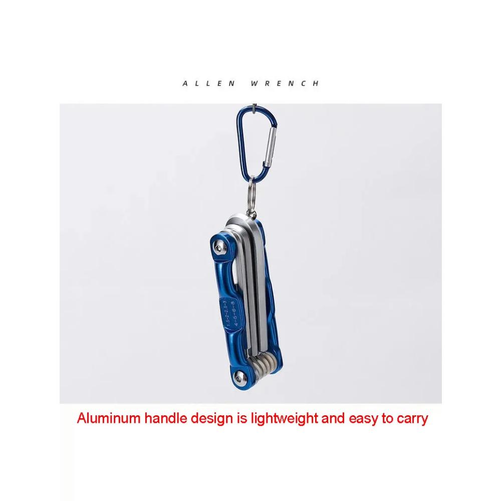 2025 Set Chei Hexagonale Pliabile Portabile Allen Metalic Sistem Metric Torx Hexagonal Cheie Fixă Șurubelniță Cheie Hexagonală Unealtă de Mână de Înaltă Calitate
