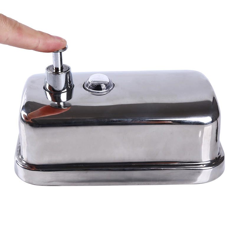 Stainless Steel Universal Liquid Soap Dispensers 500Ml Wall Mount Dispenser
