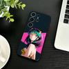 LUM Anime U-Urusei Y-Yatsura Phone Case For Samsung S26,S25,S24,S23,S22,S30,S21,Ultra,Plus,FE 5G Black Soft Cover
