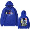 Rapper Bad Bunny DTMF DeBi TiRAR MaS FOToS Tour  Men's hoodie fashion hip-hop retro streetwear