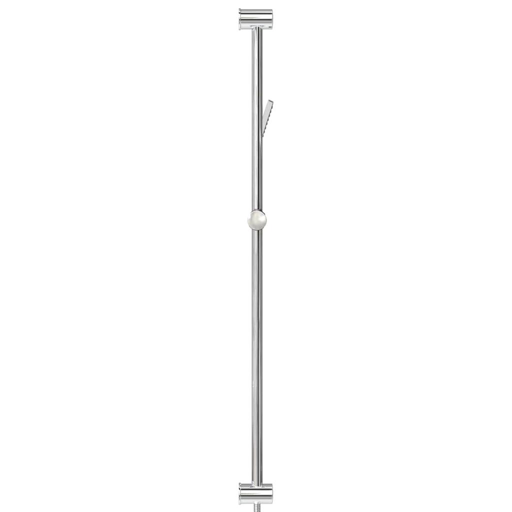Shower System Set Chrome 100 Cm Stainless Steel