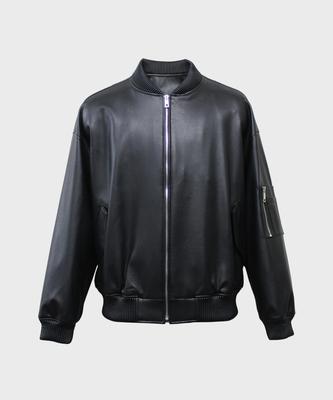 Muguet Ma-1 Faux Leather Jumper