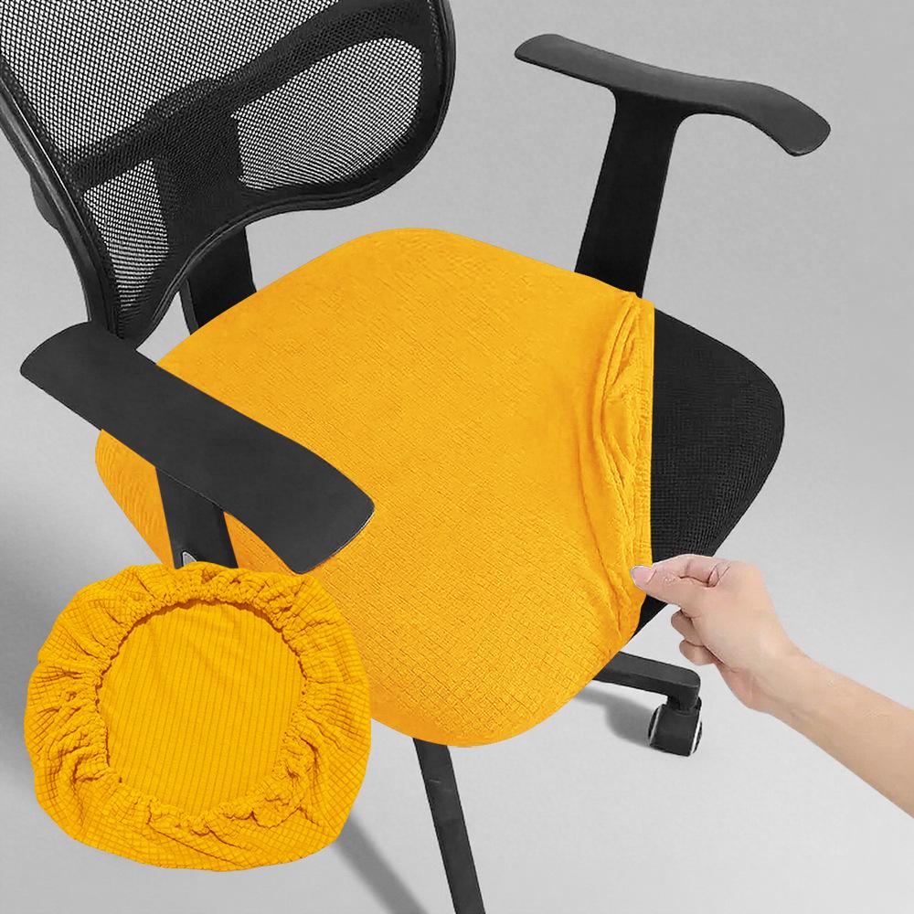 Spandex Elastisches Bürostuhl Staubschutzhüllen-Set