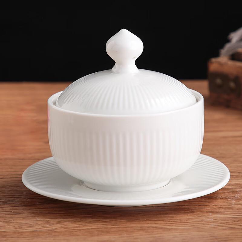 Striped Ceramic Bowl