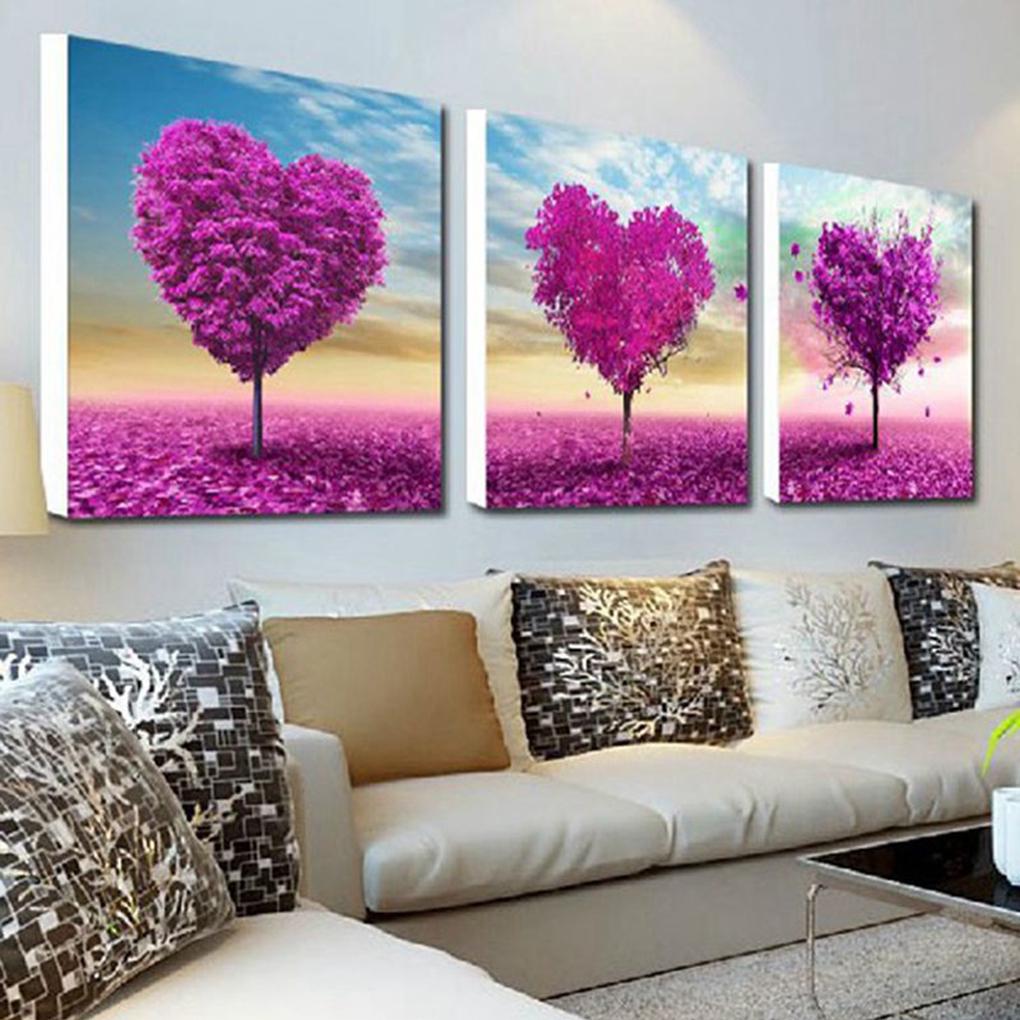 5D Heart Tree Rhinestone Stitch DIY Diamond Embroidery Painting