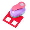 Square Punch Labor-Saving Embossing Device for Scrapbooks: Wave Square Flower Stamp Frame Machine