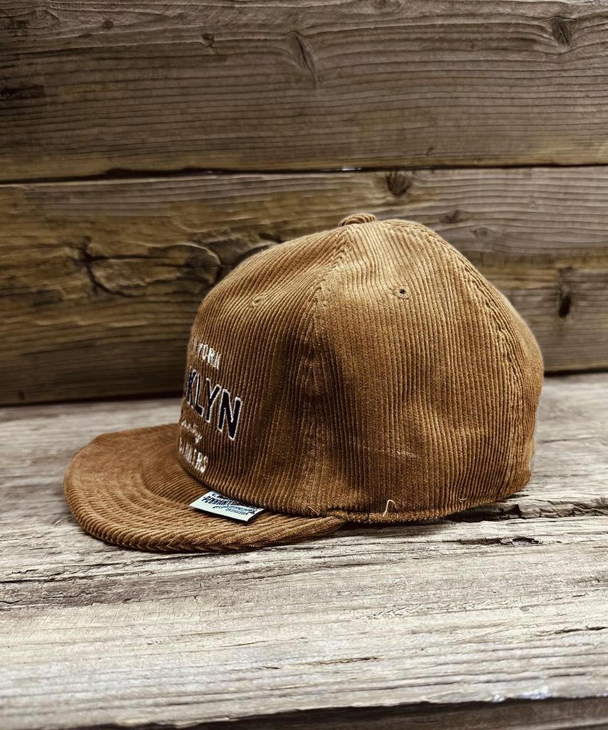 PENNANT BANNERS Corduroy Cap with Adjustable Brim with Adjustable Baseball Outdoor Men's (Brown, Sizes 56cm-60cm Strap) - Cap, Casual, (PB085)