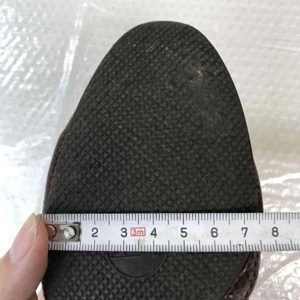 Salvatore Ferragamo Riemchenpumps 6.5C 23.0-23.5 Braunes Leder(GEBRAUCHT)