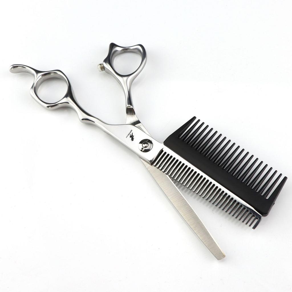 6.0 Inch Hair Scissors With Comb, Hair Scissors, Haircut Scissors, Flat Scissors, Bangs Scissors