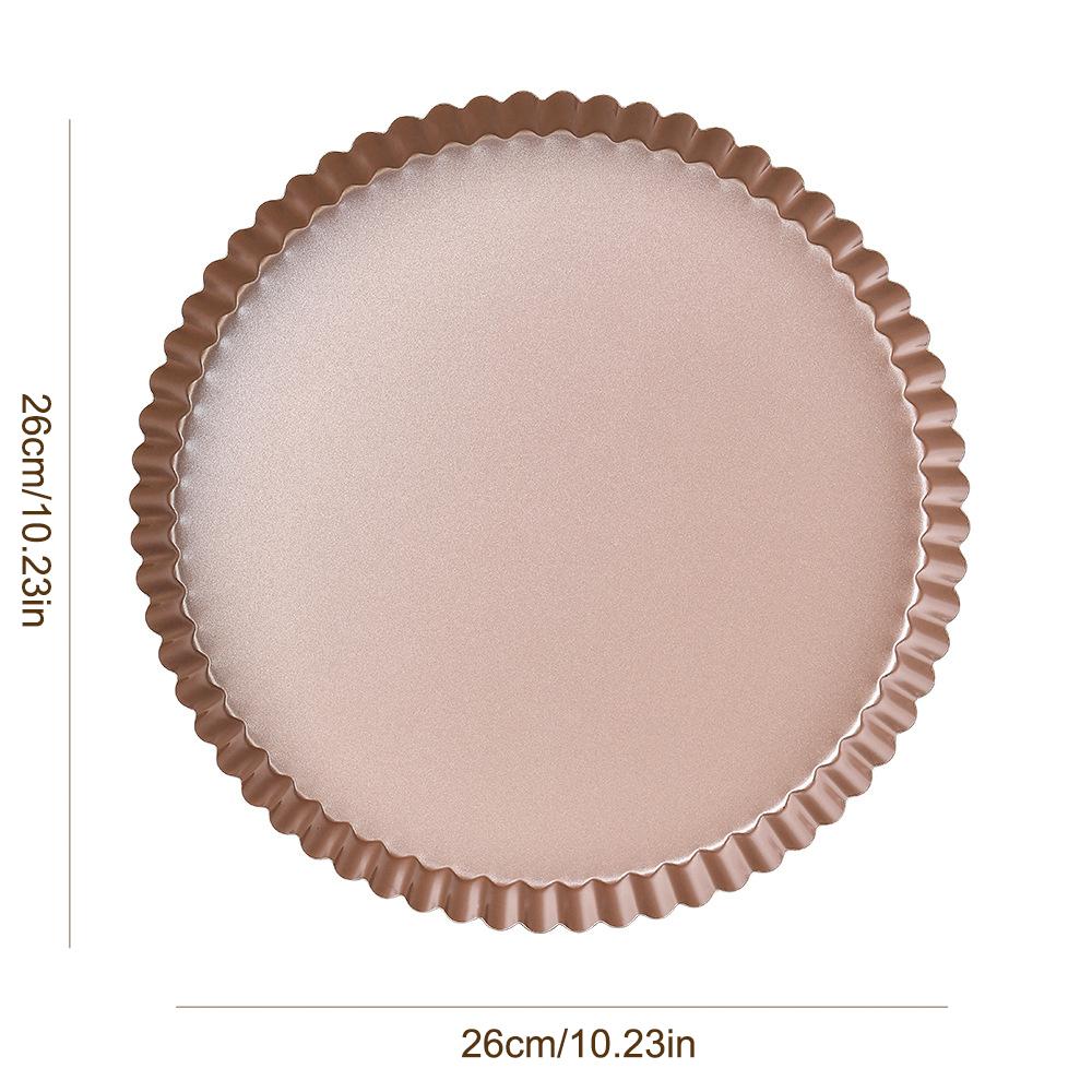 Fluted Pie Tart Pan Mold Baking Removable Bottom Nonstick Quiche Tool Rectangle Bakeware Template Dishes Cake Pans