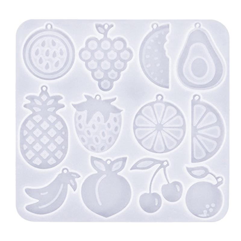 Earrings Silicone Molds Crafting Tools Silicone Pendant Moulds Keychain Mold Perfect Gift for Jewelry Making Enthusiasts