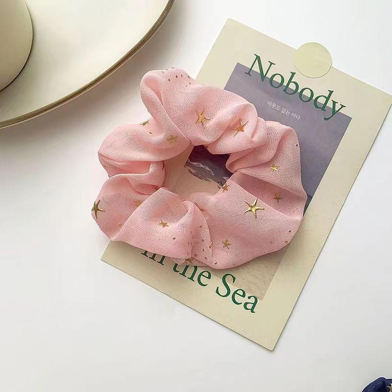 Soft Romantic Hair Ties for Women Elegant Star Hairband Hair Circle Headwear Simple Hair Accessories