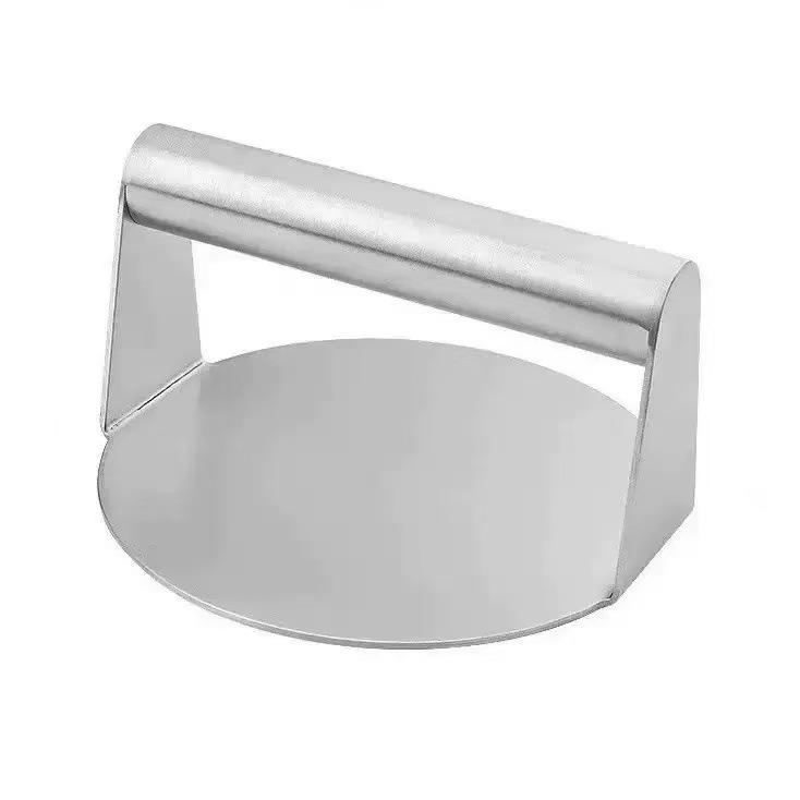 Stainless Steel Hamburger Patty Press: Kitchen Tool for Beef, Steak, and Baking