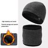 Neck Protection Skullcap Warm Men's Knitted Hat Fashion Beanies  Winter