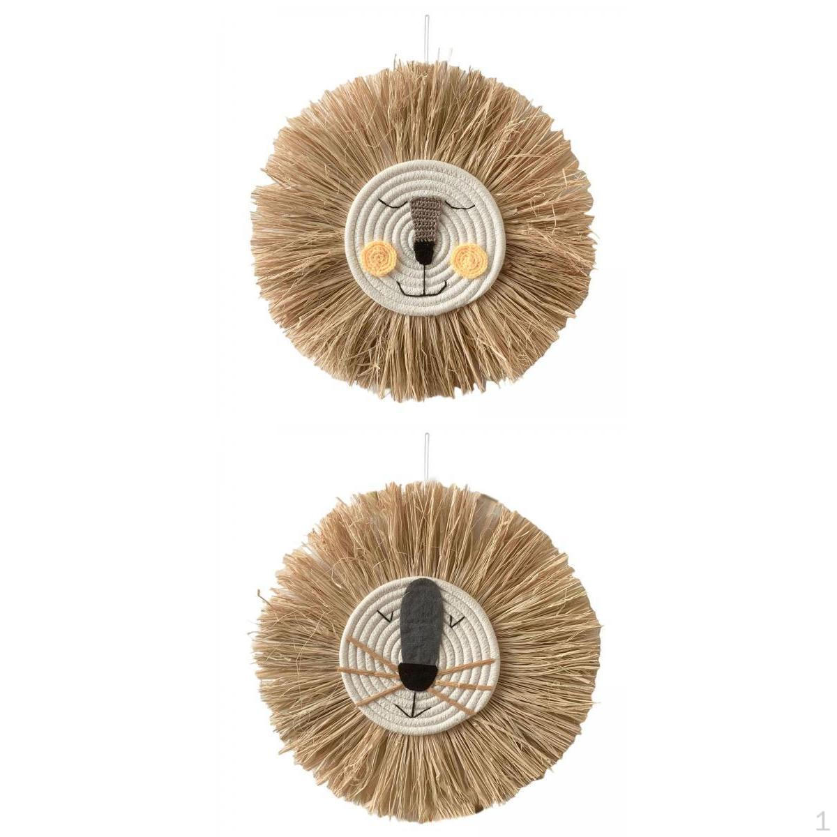 

2 шт. Соломенное настенное украшение, гобелен для кухни