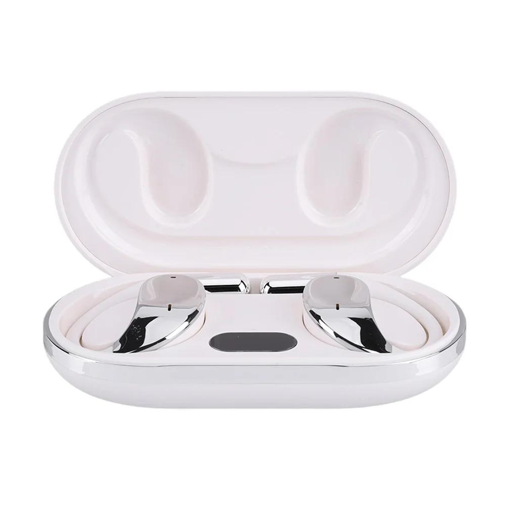 AI Translator Earbuds Bluetooth 5.4 Noise Cancelling Real Time Translator Ear Hook 3-in-1 Voice Translator for Business Travel