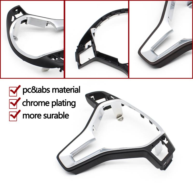 Interior Car Steering Wheel Frame Trim Cover For Mercedes BENZ C E GLK GLA CLA CLS Class W176 W204 W212 GLK204 W218 W156