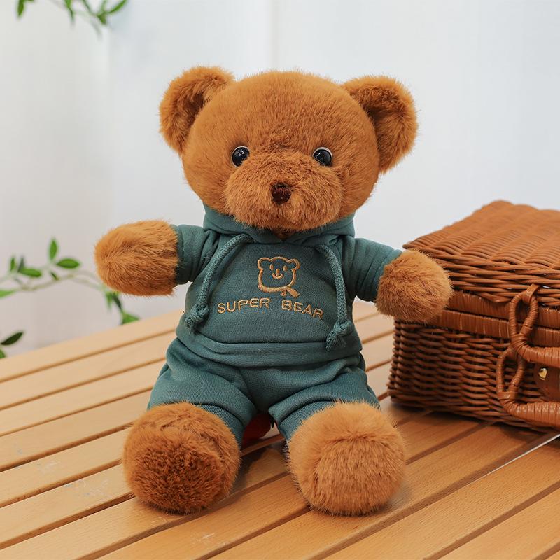 

Новый плюшевый свитшот с мишкой Тедди для трансграничной торговли 35cm, 0.23kg