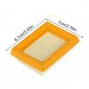 Filtri per tosaerba durevoli Parti di ricambio per purificazione aria di aspirazione Parti e accessori per decespugliatore filtro aria tosaerba 8,7x7cm