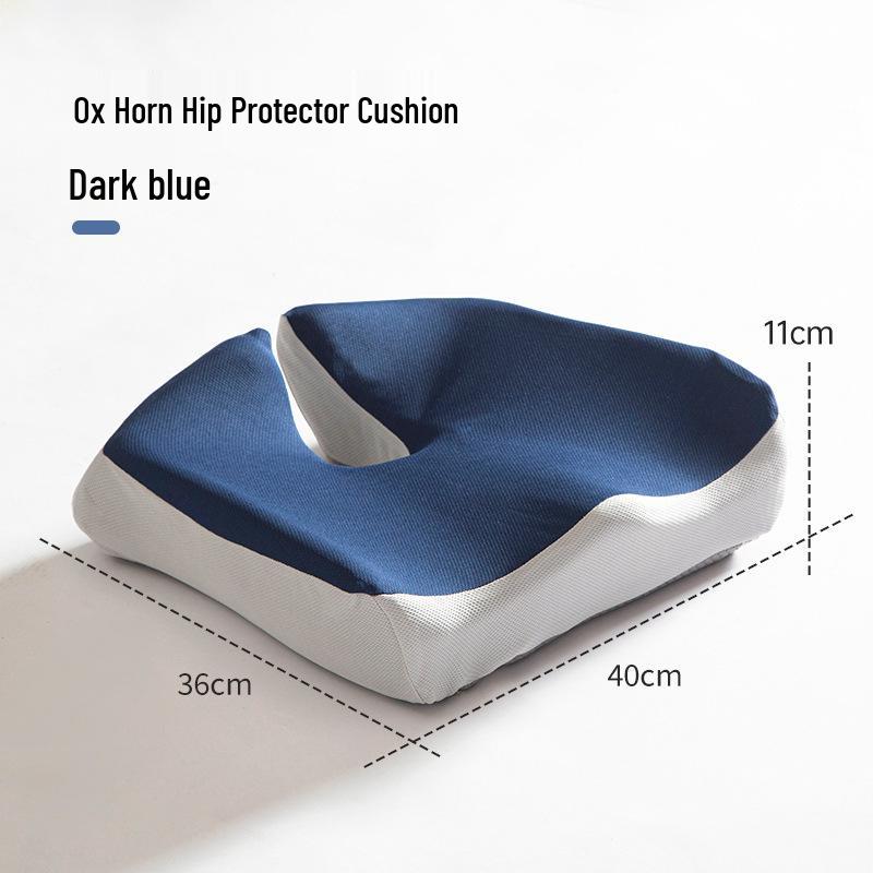 Ergonomic Memory Foam Lumbar Support Cushion for Long-Term Sitting and Posture Improvement