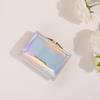 Laser ins coin purse for girls pu card case for students women fashionable short and cute wallet