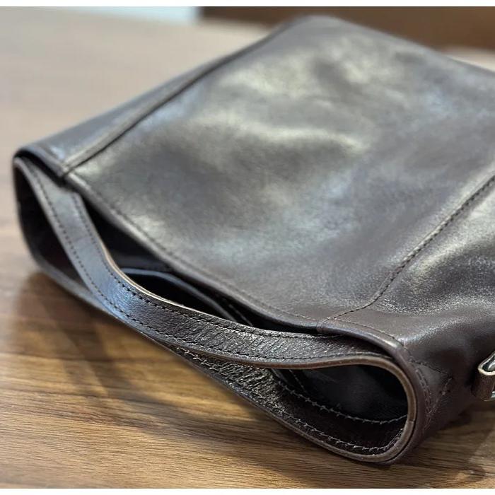 Johnature Genuine Leather Bucket Bag Casual Solid Color Women's Handbag Versatile Shoulder Crossbody Bag