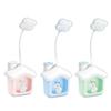 Custom Logo Small LED Table Lamp - Eye-Protecting USB Reading Light for Gifts & Promotions