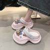 Height-increasing Thick-soled Hole Shoes Are Fashionable and Versatile, Non-slip and Non-smelly for External Wear, Cool Slippers for Feet, Indoor Home