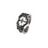 Punk Gothic Cross Heart Open Rings For Men Women Hip Hop Fashion New Unisex Jewelry Couple Gift Party Rock anillos