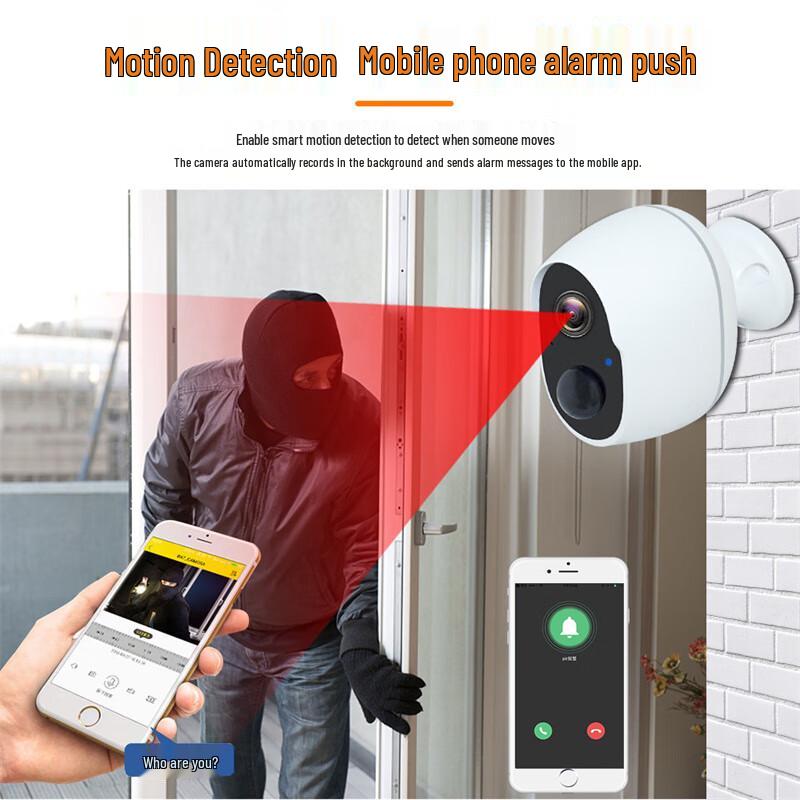 JY 1080P Wi-Fi Smart Battery Security Camera