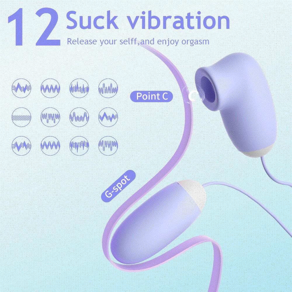 Portable Adult Products Vaginal Massage Vibrating Eggs Clitoral Sucking Stimulation G Spot Masturbation Orgasm Concealed Sex Toy
