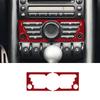 For Mini Cooper Hatch One For R50 R53 2002-2006 CarbonFiber AC Air Conditioning Control Panel Trim Car Interior Sticker