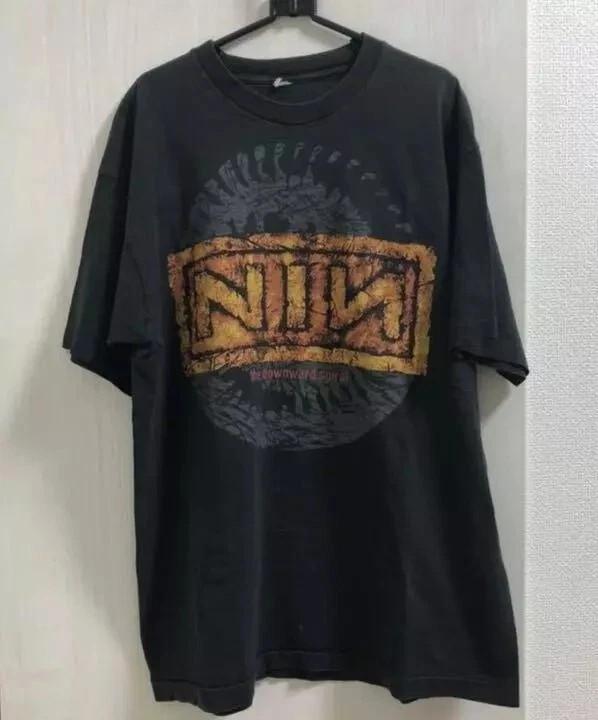 Nine Inch Nails The Downward Spiral basic black T-shirt M