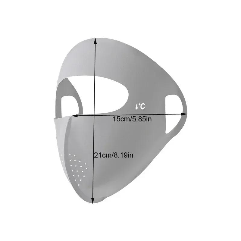 1-10PCS 2025 Summer Full Face Mask UV Sun Protection for Men Women Outdoor Travel Cycling Beach Elastic Breathable Face Cover