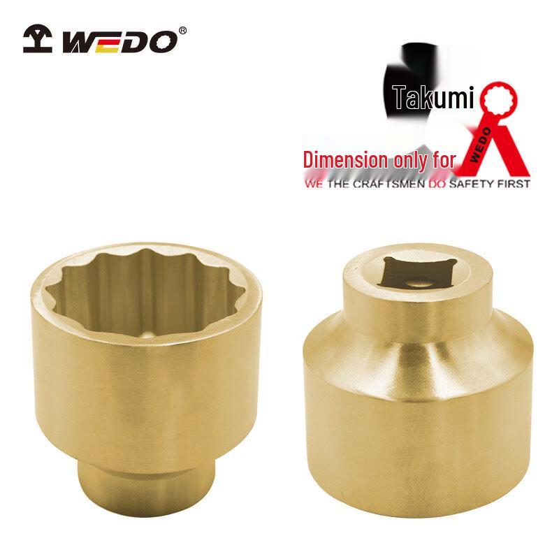 WEDO 1-inch Square Drive Non-Sparking Socket 24mm