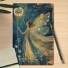 Metal Wall Poster Glowing Fairy Dandelion for Bedroom