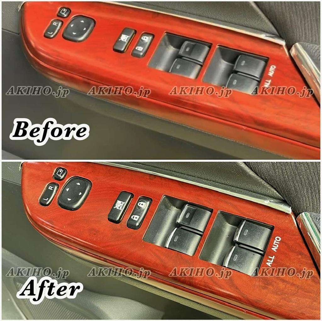 20 series specially designed power window plated plated decorative May 2008 to January parts Alphard/Vellfire switch, garnish, cover, 2015, interior,