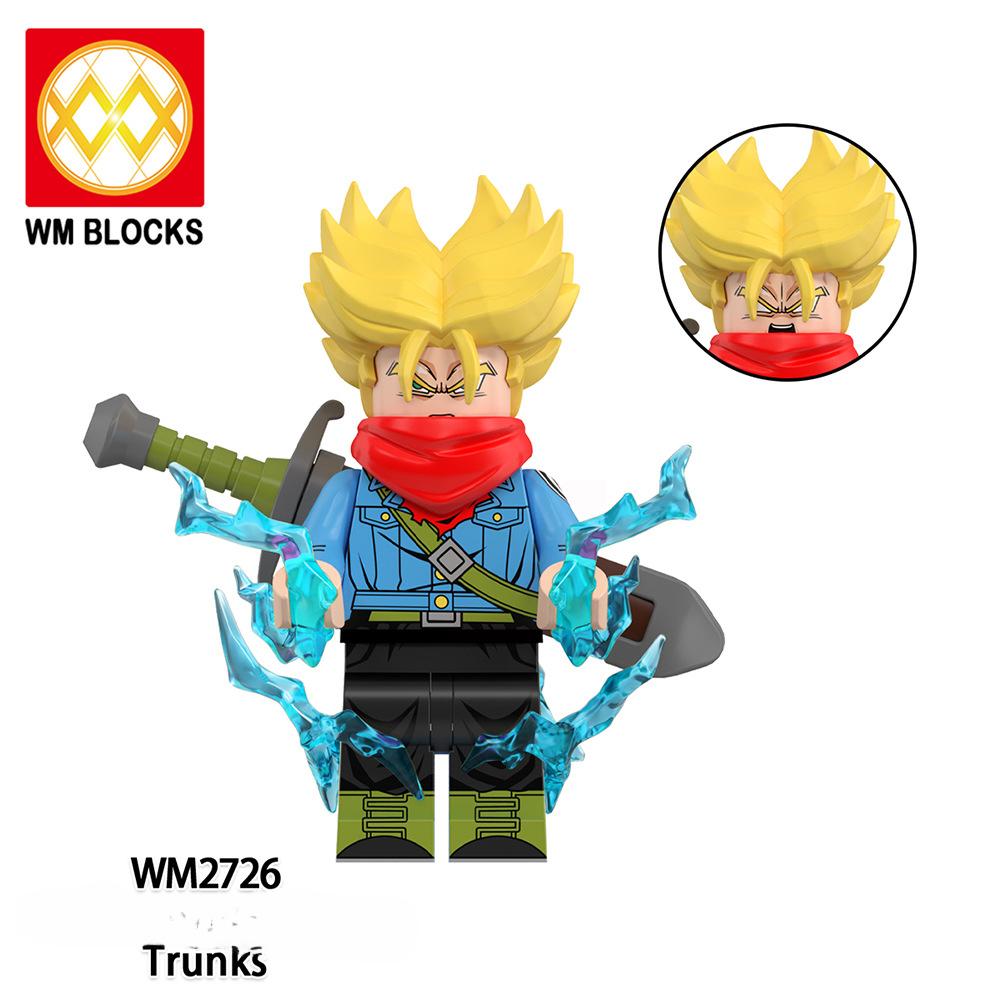 Anime Action Figures WM6184 Building Blocks DIY Adult Model Assembly Brick Gifts Toys for Kid