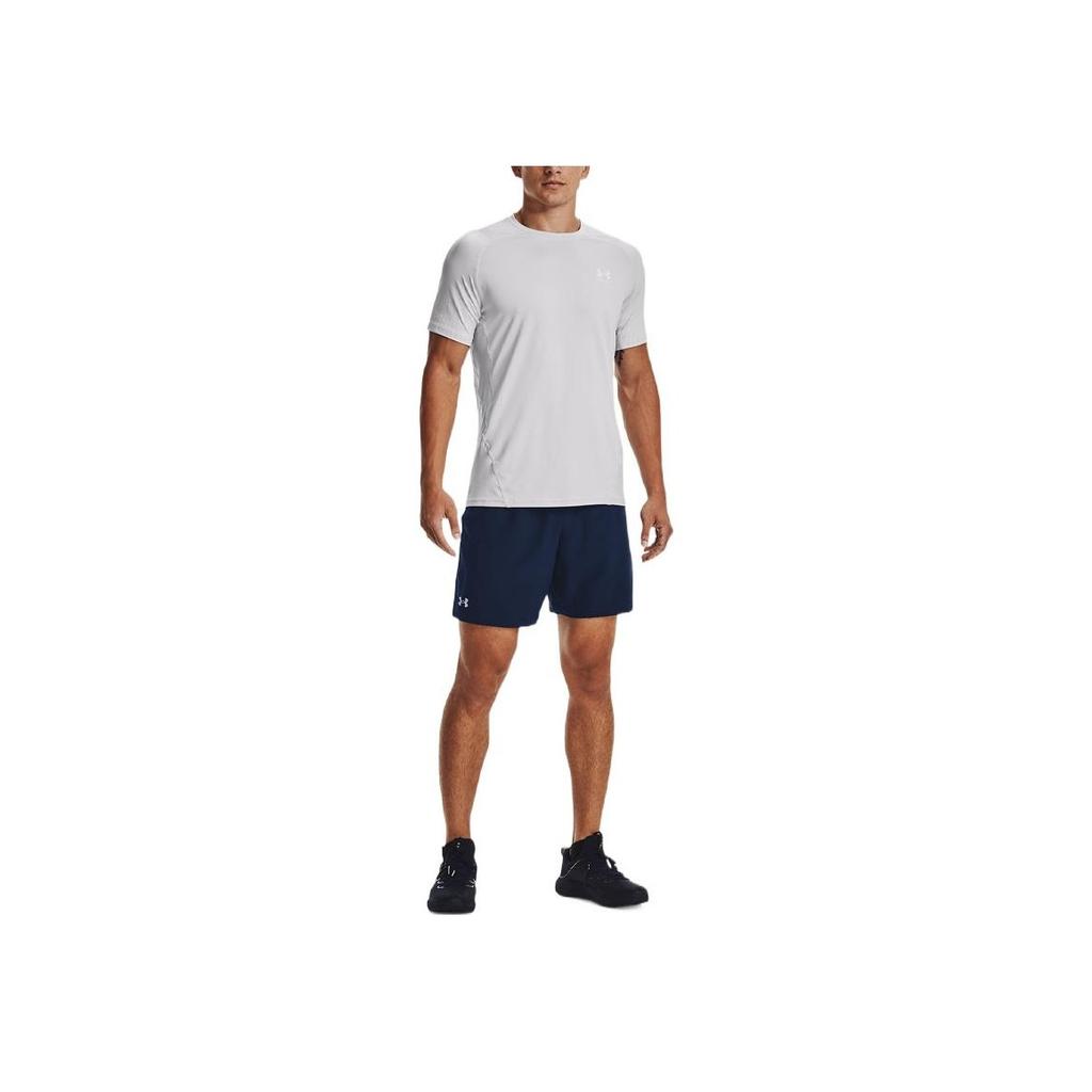 Under Armour Woven Series Logo Micro Badge Woven Training Shorts Men Shorts Academy-Blue 1365212-408