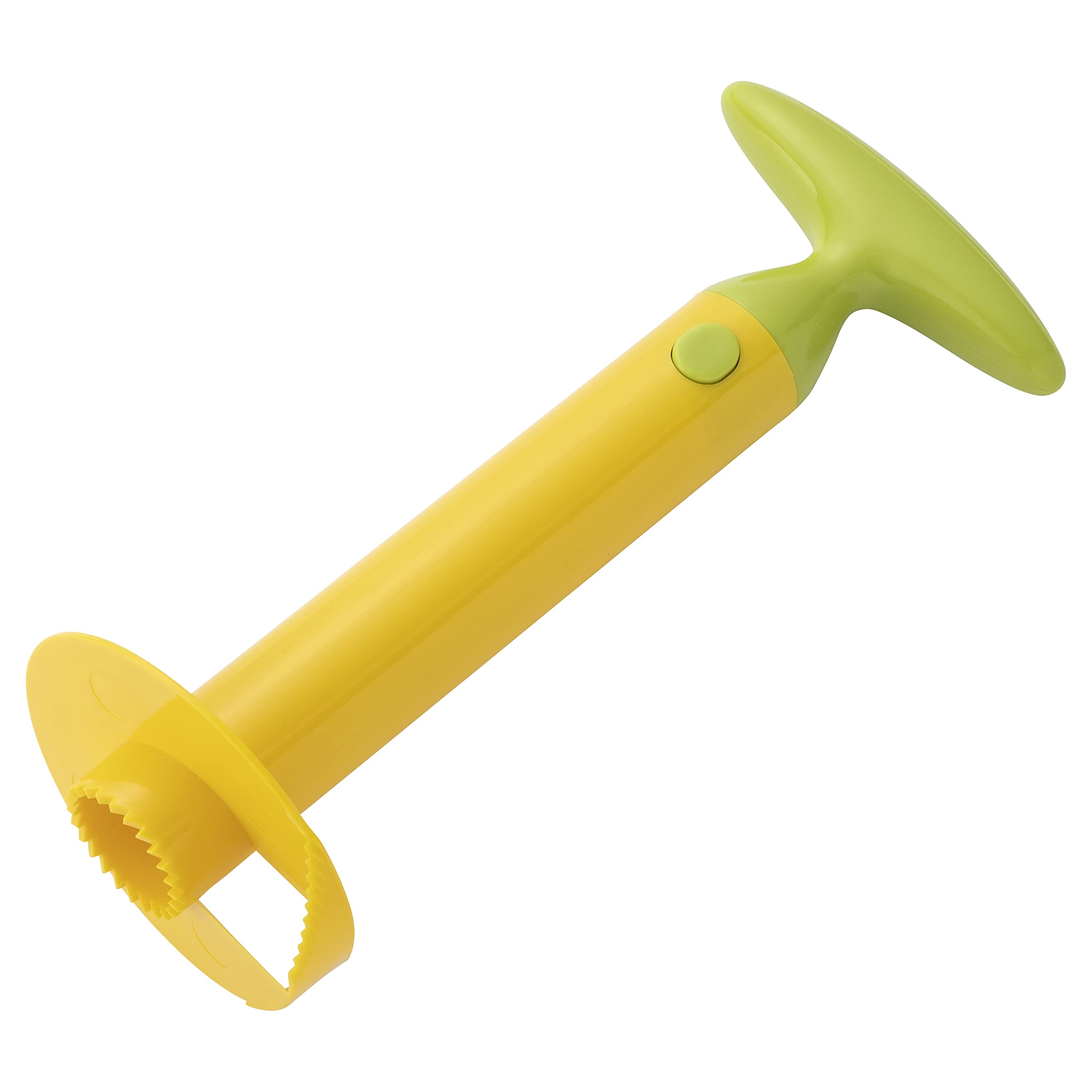 

Kai Бренд KAI Gururin Нож для ананаса Слайсер для фруктов Желтый KAI KITCHEN DH8189, который позволяет легко вырезать ананасы жёлтый