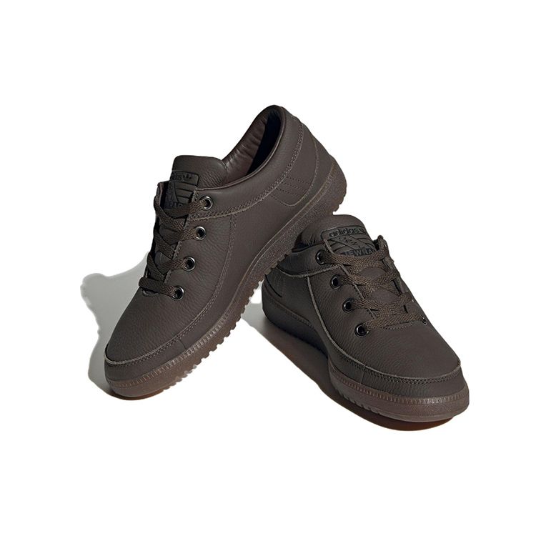 Adidas Newrad SPZL Dark Brown Men Sneakers Gold-Metallic Gum HP8842