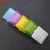 JCD 5pc Colorful Plastic Battery Holder Case 4 AA AAA Hard Plastic Storage Box Cover for 14500 10440 Battery Organizer Container