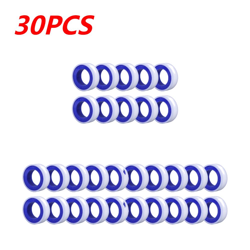 Plumbing Sealant Tape 10/20/30PCS Leak-Proof Thread Seal Tape for Water/Gas Pipes, No Oil Needed, Easy Fix for Home Pipe Sealing