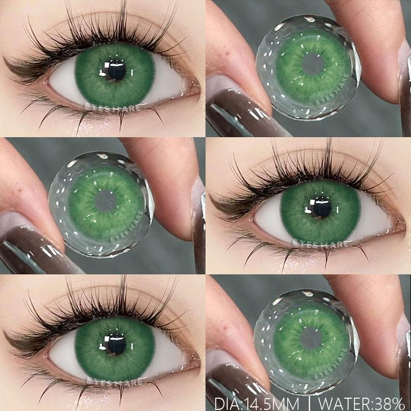 1 Pair Natural Color Contact Lenses for Eyes Brown Lenses Colorcon Korean Lenses Yearly Beauty Blue Eye Contacts Lens